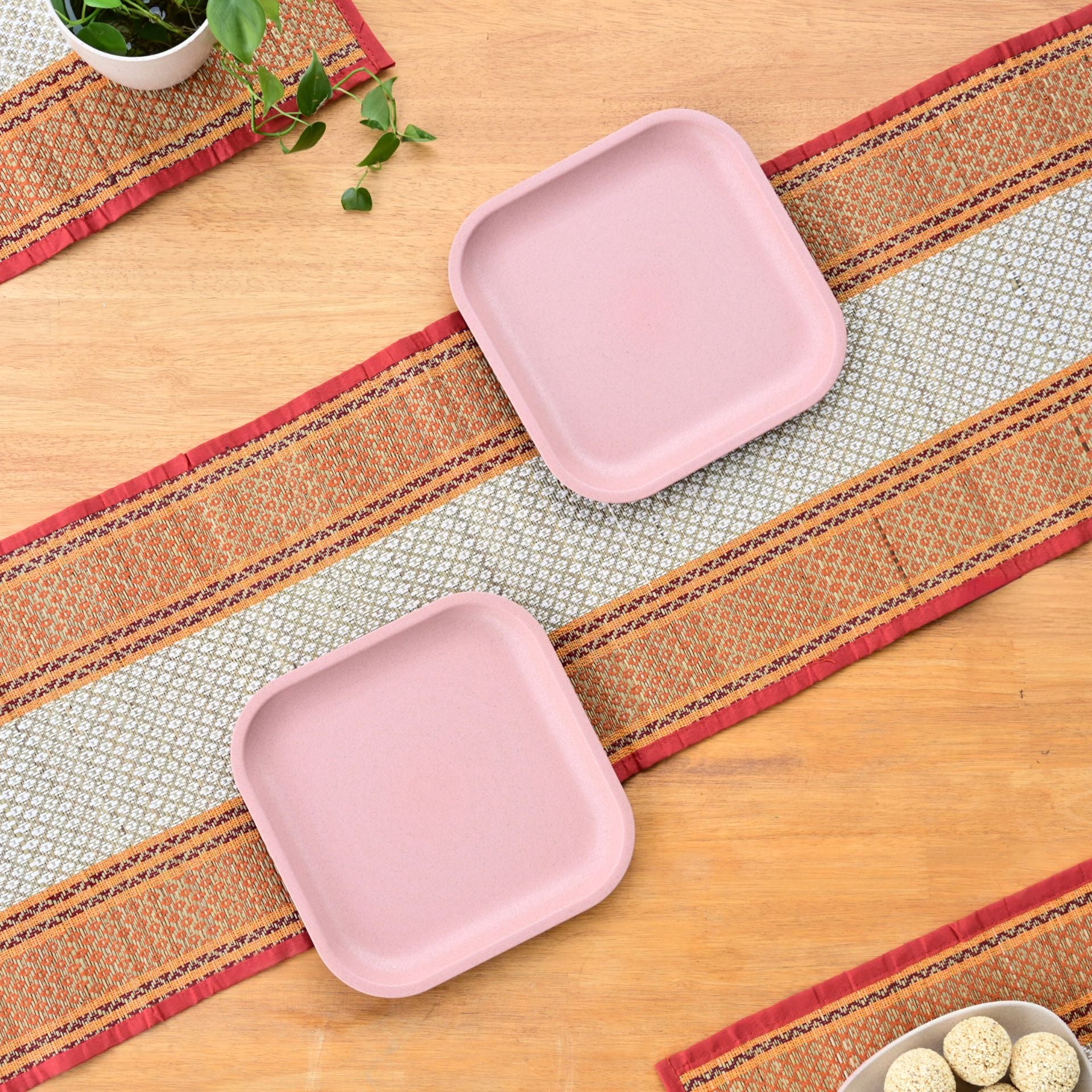 Snack Plates 8 inch set of 2