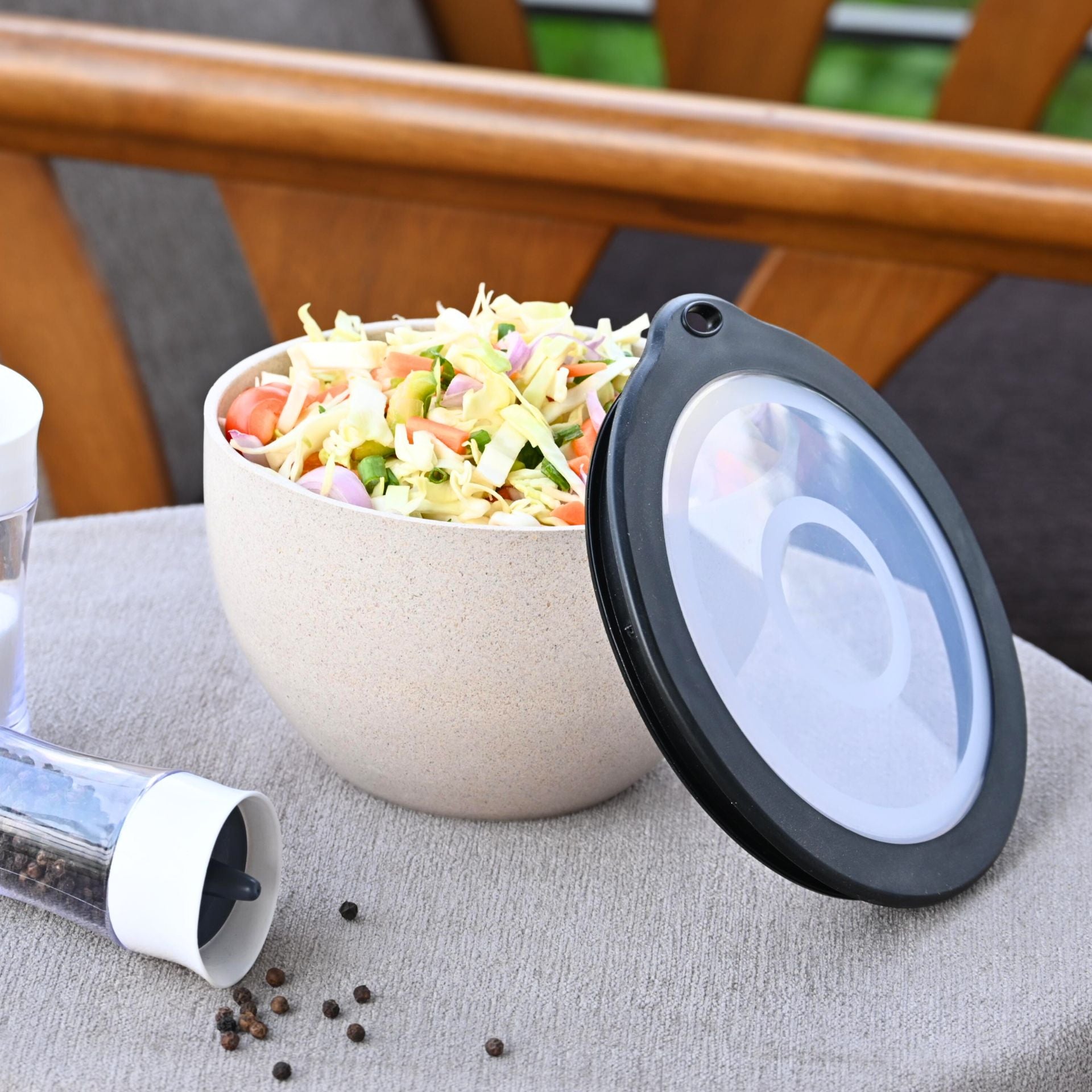 EcoServe Storage & Mixing Bowl with Lid – 1600 ml